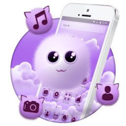 ikon Pink Fluffy Chu Theme