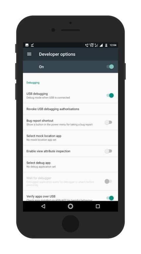 Developer Options screenshot 2