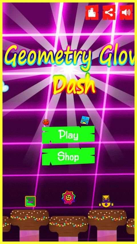 Geometry Glow Dash screenshot 4