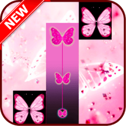 ikon Pink Butterfly Piano Tiles 2018