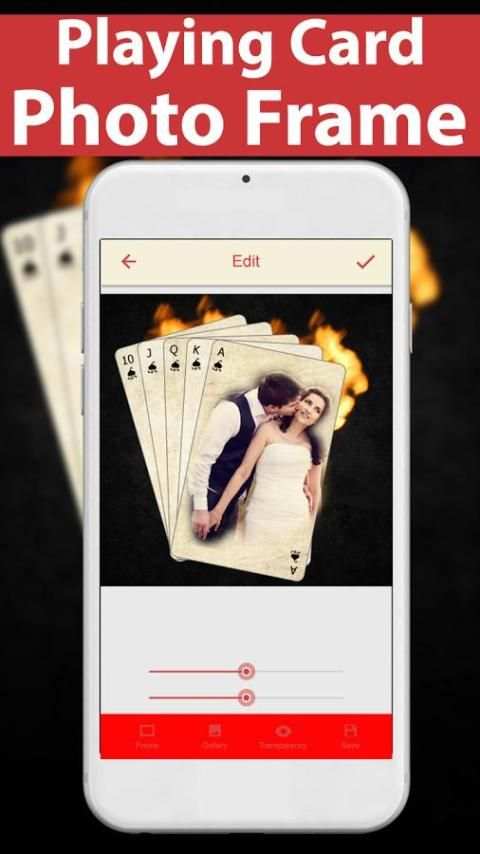 Transparent Playing Card Photo Frames screenshot 2