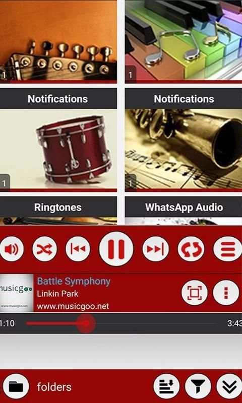 Mp3 player 3 تصوير الشاشة