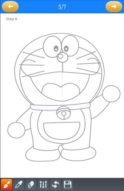 ✏️ Doraemon Superman Drawing for Kids with colouring