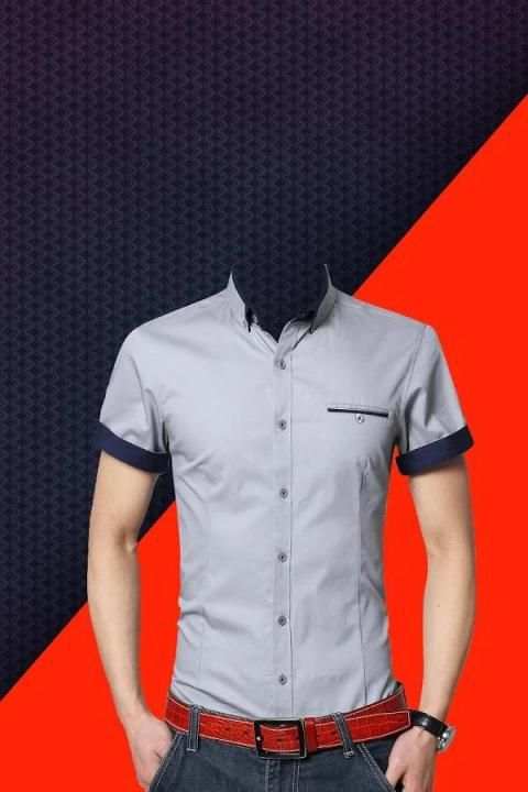 Man Shirt Photo Editor screenshot 1