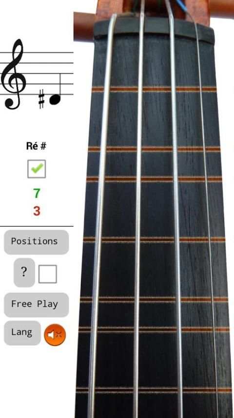 Violin Notes Sight Read Free 4 تصوير الشاشة