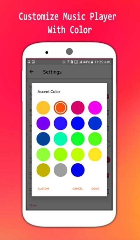 Music player- Free Media Mp3 Player скриншот 3