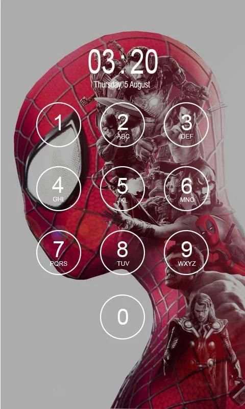 Spider-Man Lock Screen 4K : Amazing Spider-Man скриншот 3
