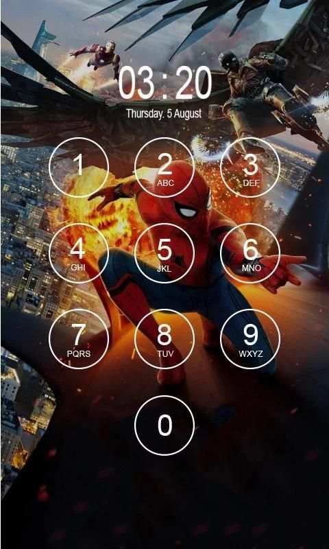 Spider-Man Lock Screen 4K : Amazing Spider-Man скриншот 2