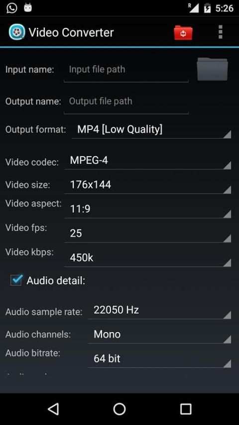 Video Converter 2 تصوير الشاشة