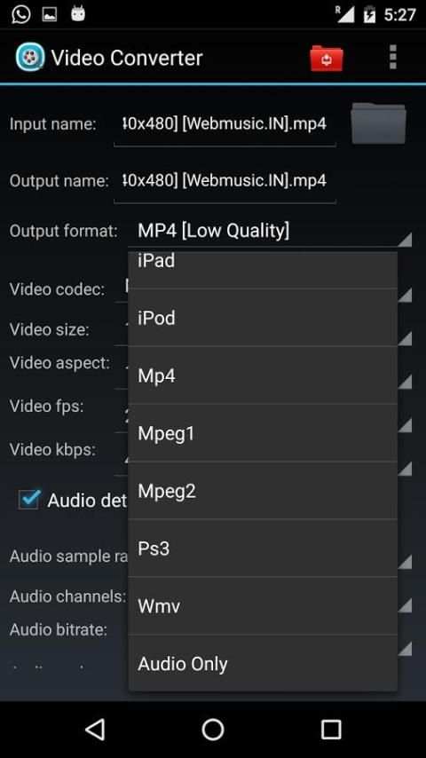 Video Converter 3 تصوير الشاشة