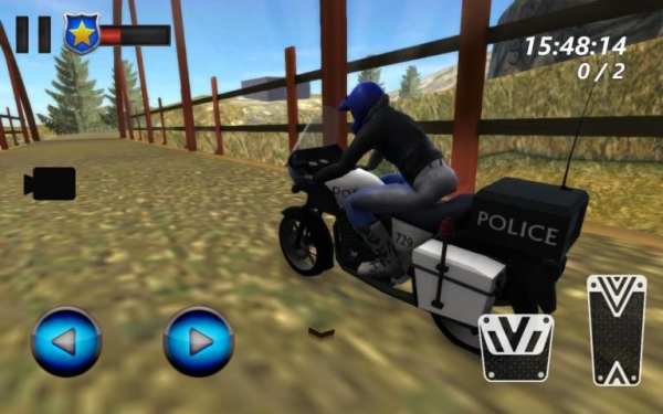 Police Moto Racing: Up Hill 3D скриншот 5