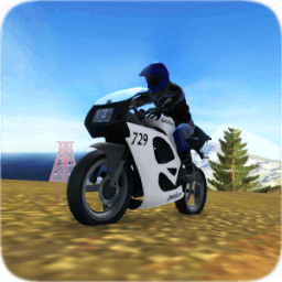Police Moto Racing: Up Hill 3D иконка