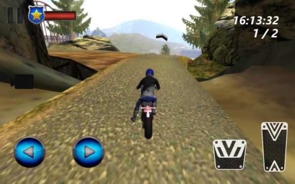 Police Moto Racing: Up Hill 3D скриншот 4