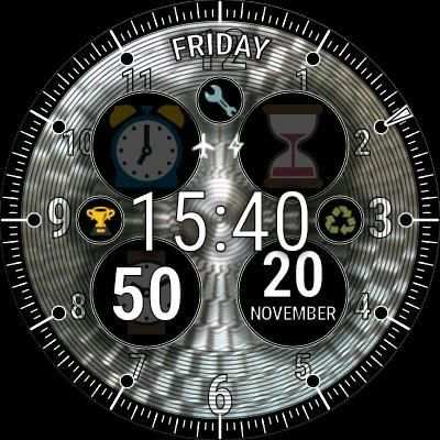Signals Watch Face स्क्रीनशॉट 5