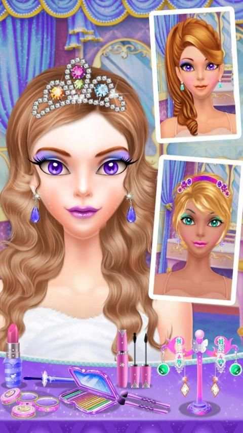 Princess Dress Up Game - Makeup screenshot 6