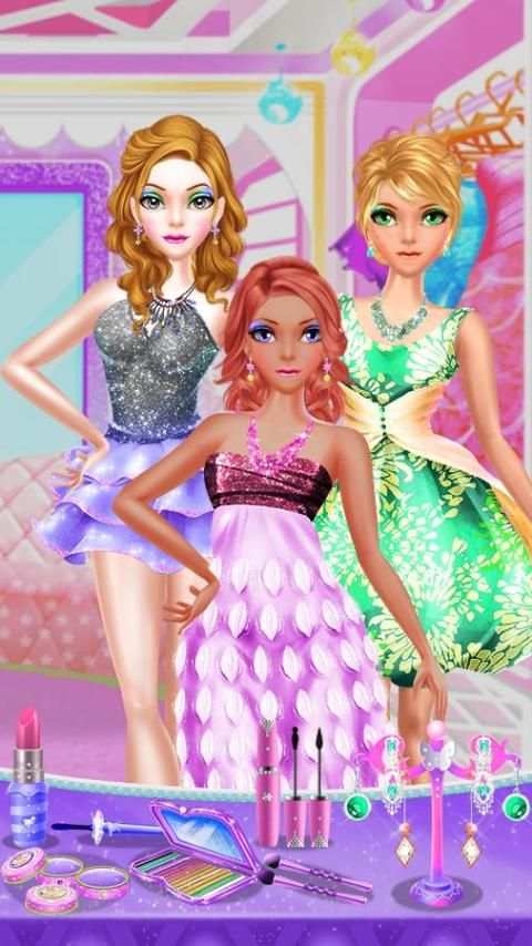 Princess Dress Up Game - Makeup screenshot 1