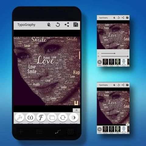 Typo Effect Photo Editor स्क्रीनशॉट 5