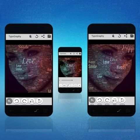 Typo Effect Photo Editor स्क्रीनशॉट 2