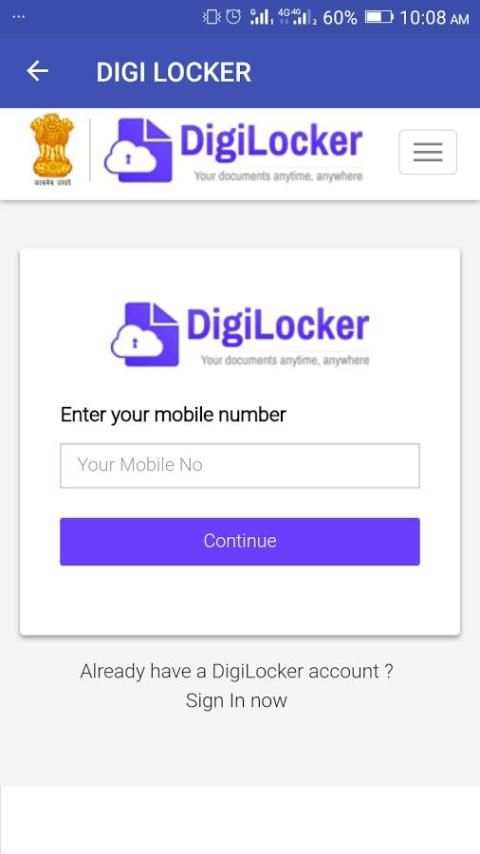 Digilocker screenshot 4