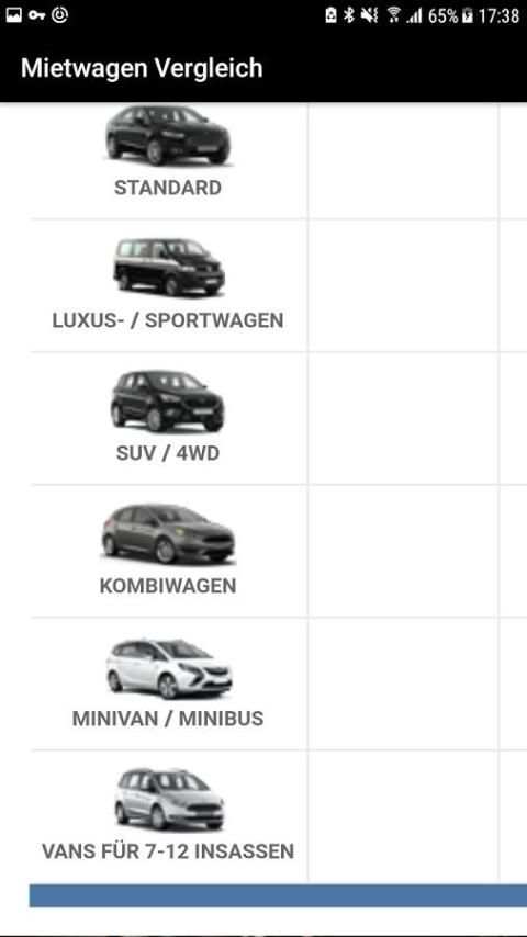 Mietwagen Vergleich screenshot 5