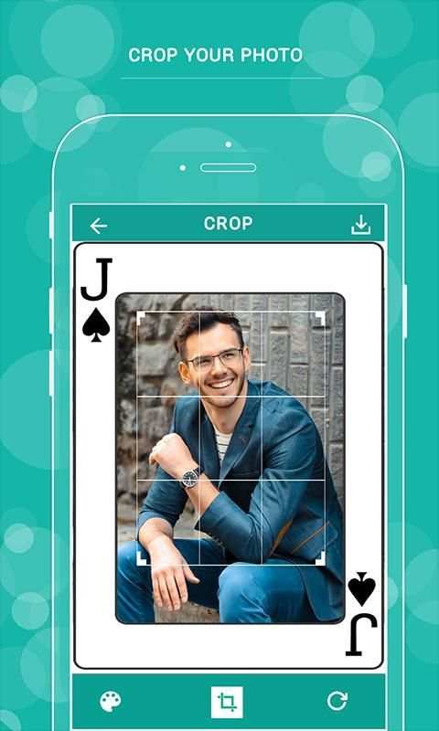 Playing Card Photo Editor स्क्रीनशॉट 3