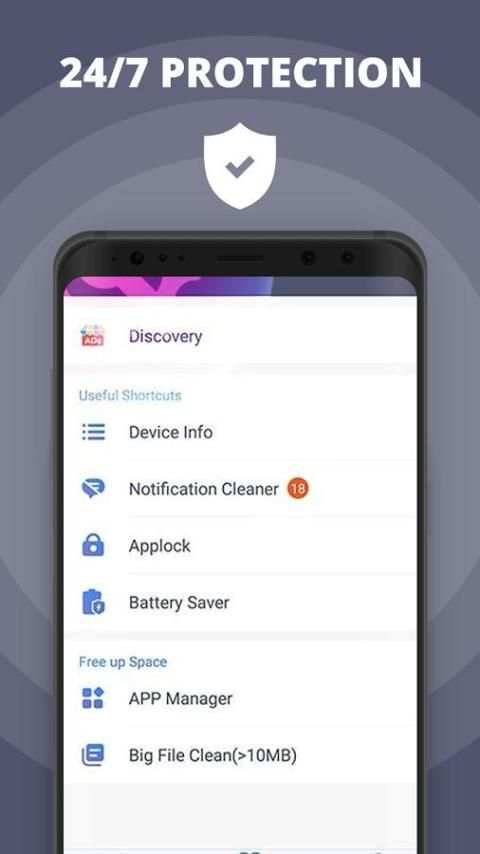Virus Cleaner Antivirus- Clean Virus Free 2018 скриншот 2