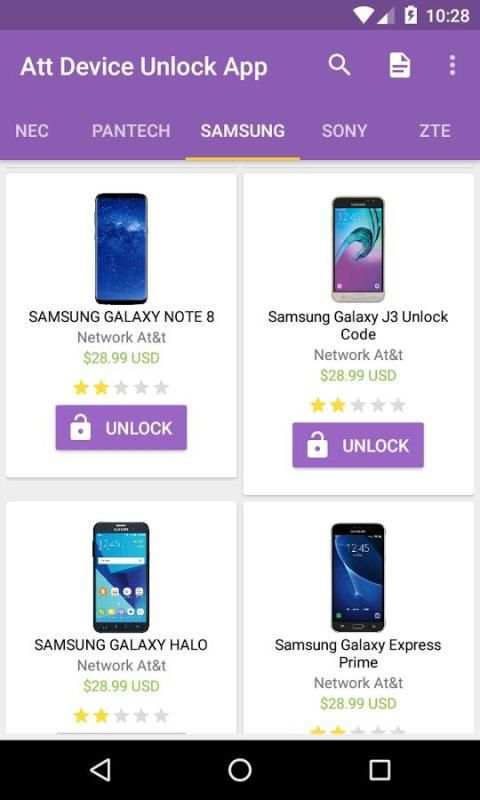at&t device unlock app screenshot 4