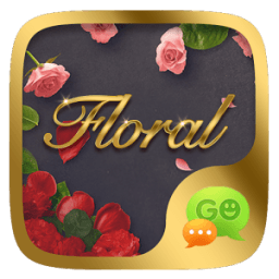 (FREE) GO SMS FLORAL THEME иконка