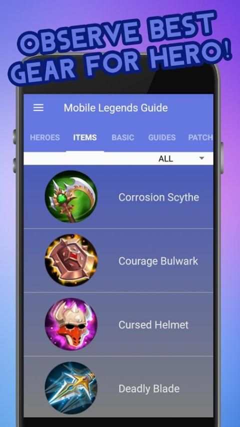Guide for Mobile Legends 3 تصوير الشاشة