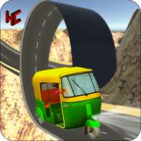 Offroad Tuk Tuk Auto Rickshaw Driver