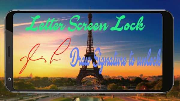 Letter Lock Screen скриншот 2
