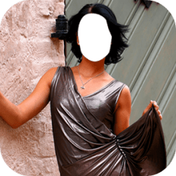 Lady Short Dress Fashion Photo Frames أيقونة