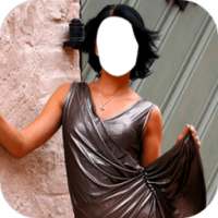 Lady Short Dress Fashion Photo Frames on 9Apps