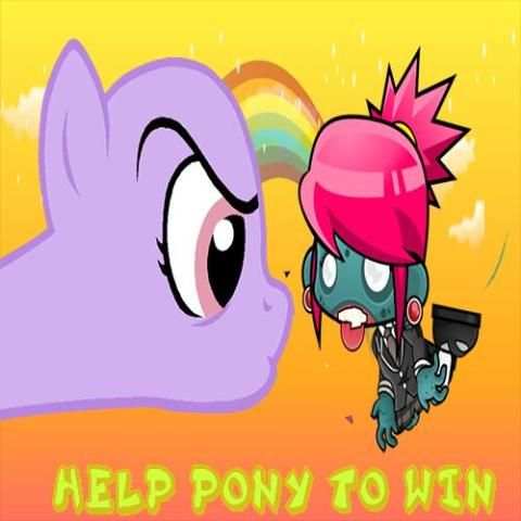 My Little Rush pony Vs Zombie screenshot 1