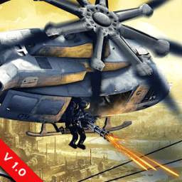 Apache Gunship Attack - Air Shooting Game