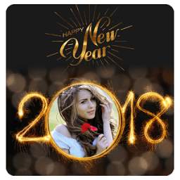 2018 New Year Photo Frames Greetings Wishes