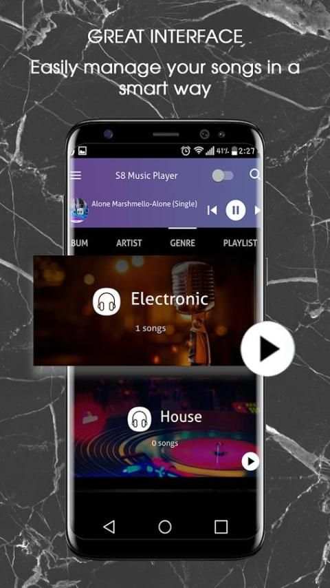 S8 Edge Music Player screenshot 4