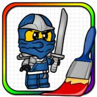 Coloring Book Ninjago Game