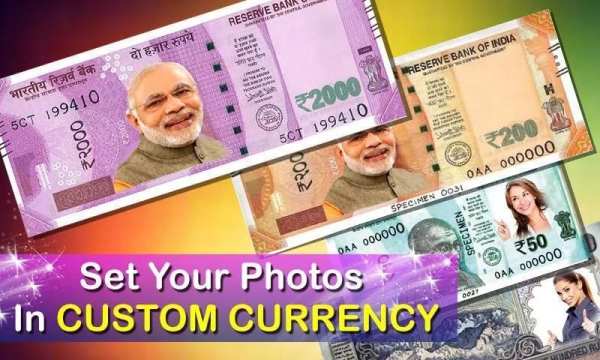 New Currency NOTE Photo Frame स्क्रीनशॉट 4