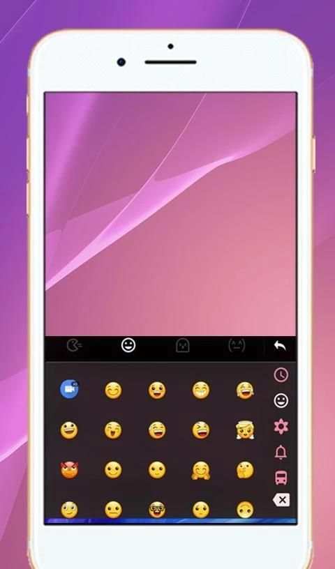 Phone 7S Plus Keyboard Theme скриншот 4