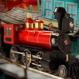 Wooden Toy Train Racing: Railway Simulator Game आइकन