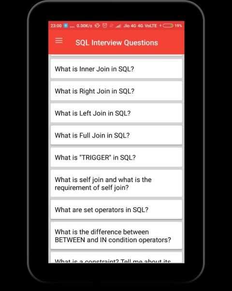 SQL Interview Questions скриншот 8