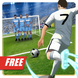 Реальный футбол стрелять цель иконка