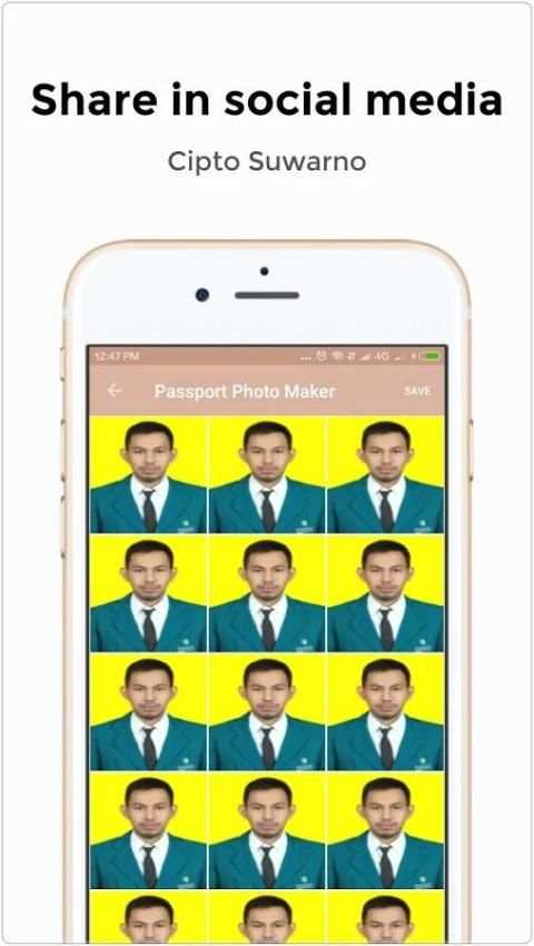 Passport Size Photo Maker screenshot 2