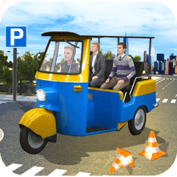 ikon Tuk Tuk Chingchi Auto Rickshaw Parking Driving Sim