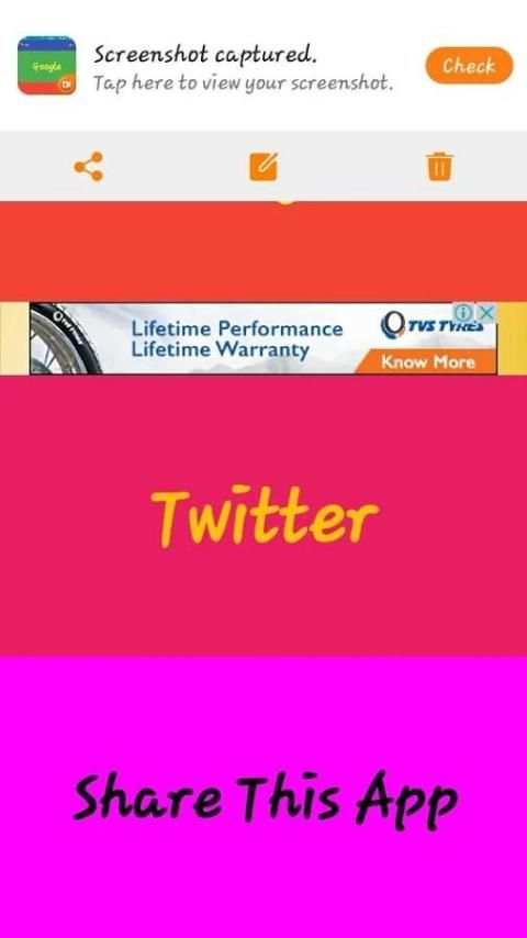 My Facebook, Instagram & Twitter screenshot 2