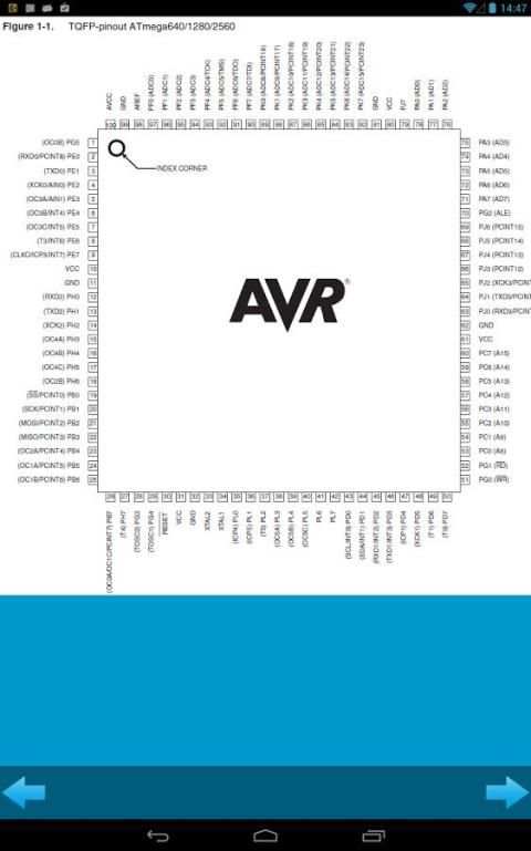 AVR Atmega Database स्क्रीनशॉट 7