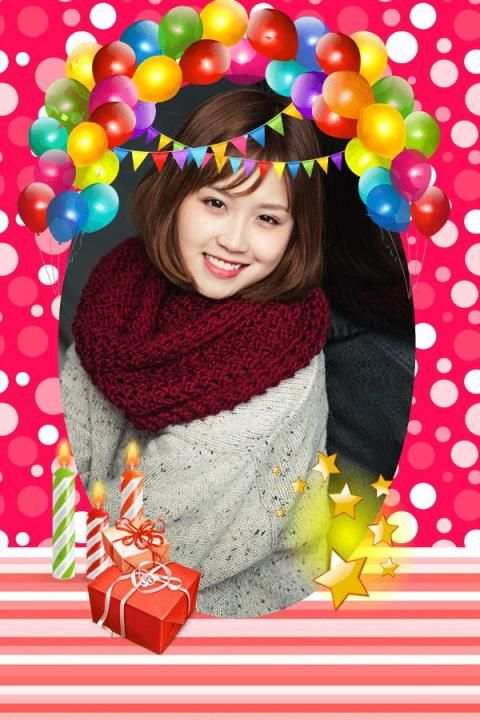 Happy Birthday Card Maker 4 تصوير الشاشة