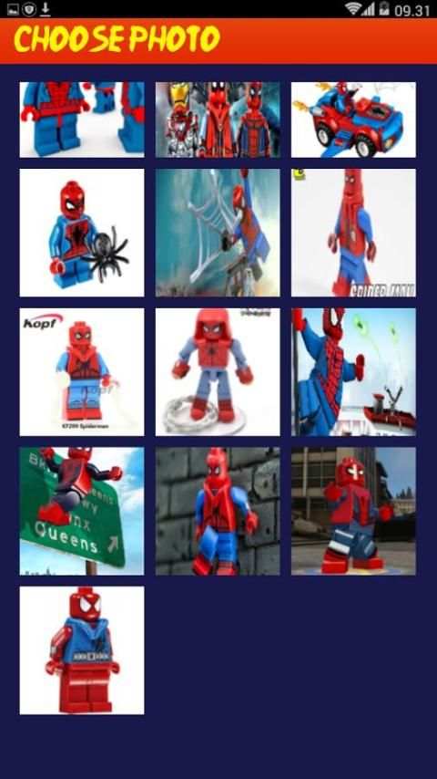 Lego Spiderman Puzzle New screenshot 6