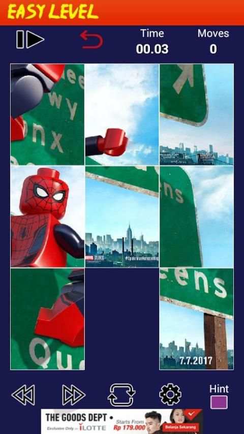 Lego Spiderman Puzzle New screenshot 1
